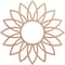 Ekena Millwork Daisy Wood Fretwork Pierced Ceiling Medallion, Cherry, 30"OD x 10 1/2"ID x 3/8"T CMWP30X30X0375DACH - alternate 1